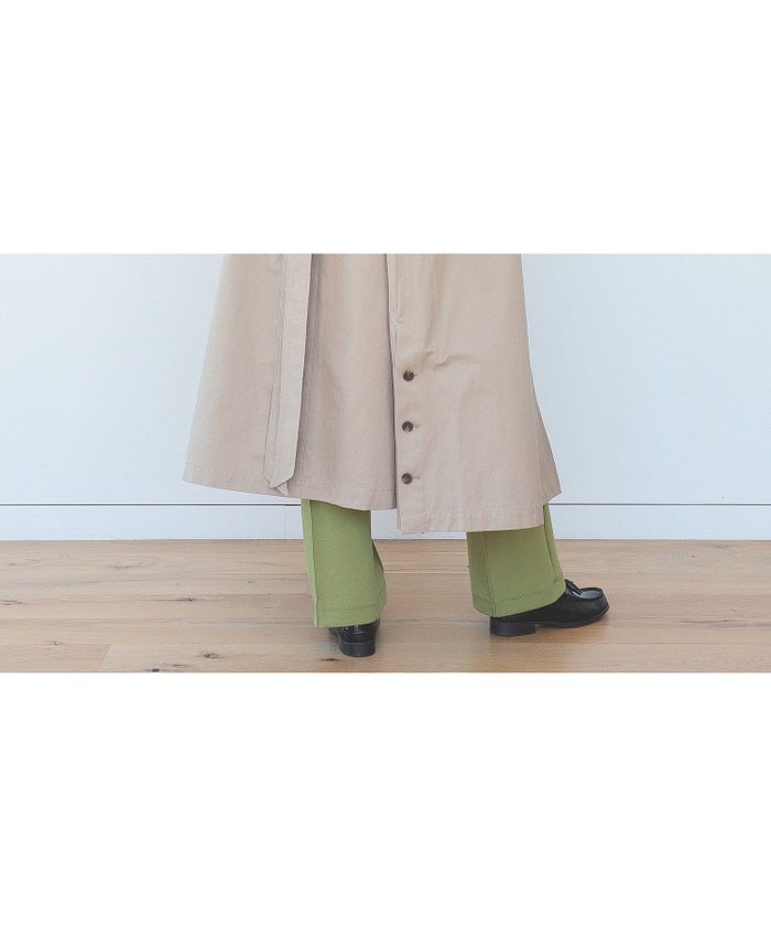 【ビームス ウイメン/BEAMS】のステンカラー ロングコート インテリア・キッズ・メンズ・レディースファッション・服の通販 founy(ファニー) https://founy.com/ ファッション Fashion レディースファッション Fashion for Women アウター Coat / Outerwear Collection コート・ロングコート・ピーコート Long Coats, Peacoats & More インナー Innerwear スリット Slit, Slit Detail スリーブ Sleeve, Long Sleeve / Short Sleeve ベーシック Basic, Essential ロング Long, Long-Length エレガント 上品 Elegant |ID: prp329100004730177 ipo3291000000034170236