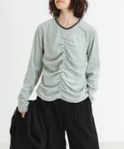 【アーバンリサーチ/URBAN RESEARCH】の『MADE IN JAPAN』ベロアボーダーシャーリングカットソー 人気、トレンドファッション・服の通販 founy(ファニー) ファッション Fashion レディースファッション Fashion for Women トップス・カットソー Cut & Sew Tops カットソー・ベーシックTシャツ Cut-and-Sewn Tops / Stretch Tees & Basics ベロアトップス Velour Tops / Velvet-Look Items 2025年 2025 2025春夏・S/S Spring/Summer 2025 SS25 おすすめ Recommended / Our Picks インナー Innerwear シャーリング Shirring, Ruched ジャケット Jacket, Outerwear スラックス Slacks, Dress Pants ベロア Velour, Soft Velvet ベーシック Basic, Essential 夏 Summer 日本製 Made In Japan S/S・春夏 SS, Spring/Summer, Warm Season thumbnail BEIGE×SAX|ID: prp329100004730185 ipo3291000000034591188