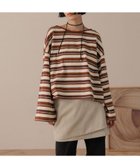 【ローリーズファーム/LOWRYS FARM】のマルチボーダープルオーバーLS 人気、トレンドファッション・服の通販 founy(ファニー) ファッション Fashion レディースファッション Fashion for Women トップス・カットソー Cut & Sew Tops カジュアルプルオーバー・ニットトップス Pullovers & Knit Tops / Casual Pullovers おすすめ Recommended / Our Picks ショート Short, Short Length トレンド Trend, Trending Now ボトム Bottoms, Lower Wear ボーダー Border, Stripe thumbnail アイボリー08|ID: prp329100004730200 ipo3291000000034170338