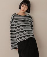 【ローリーズファーム/LOWRYS FARM】のマルチボーダープルオーバーLS 人気、トレンドファッション・服の通販 founy(ファニー) ファッション Fashion レディースファッション Fashion for Women トップス・カットソー Cut & Sew Tops カジュアルプルオーバー・ニットトップス Pullovers & Knit Tops / Casual Pullovers おすすめ Recommended / Our Picks ショート Short, Short Length トレンド Trend, Trending Now ボトム Bottoms, Lower Wear ボーダー Border, Stripe |ID:prp329100004730200