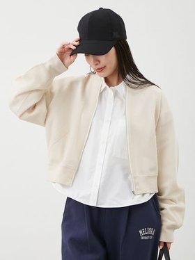 【ミラオーウェン/Mila Owen】のボリュームスリーブシアーニットブルゾン 人気、トレンドファッション・服の通販 founy(ファニー) ファッション Fashion レディースファッション Fashion for Women アウター Coat / Outerwear Collection ブルゾンジャケット・スポーティアウター Blouson Jackets トップス・カットソー Cut & Sew Tops ニット Knit Tops & Sweaters ボリューム袖・フリルスリーブブラウス Voluminous & Ruffle Sleeves / Puffy Sleeve Tops インナー Innerwear シアー Sheer, See-Through スマート Smart, Elegant ノースリーブ Sleeveless, No-Sleeve ブルゾン Blouson, Bomber Jacket 半袖 Short Sleeve, Half Sleeve メタル Metal, Metal Parts ワイド Wide, Wide Fit エレガント 上品 Elegant |ID:prp329100004730251