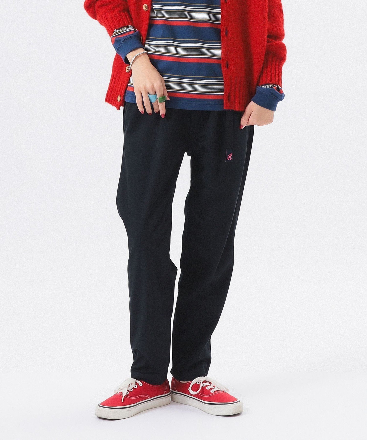 【ビームス ウイメン/BEAMS】の【別注】Gramicci / ギャバ テーパードパンツ NEW インテリア・キッズ・メンズ・レディースファッション・服の通販 founy(ファニー) 　ファッション　Fashion　レディースファッション　Fashion for Women　パンツ　Pants & Trousers　アウトドア　Outdoor Clothing　ウェーブ　Wavy Pattern　春　Spring　カットソー　Cut and Sewn Top　カリフォルニア　California, Cali Style　スウェット / スエット　Sweatshirt, Sweatwear　スラックス　Slacks, Dress Pants　人気　Popular, Best Seller　別注　Limited Edition, Custom Order　A/W・秋冬　Autumn/Winter　S/S・春夏　SS, Spring/Summer, Warm Season　おすすめ　Recommended / Our Picks　夏　Summer　ビジネス 仕事 通勤　Business / Work / Commuting　NAVY|ID: prp329100004730252 ipo3291000000034517841