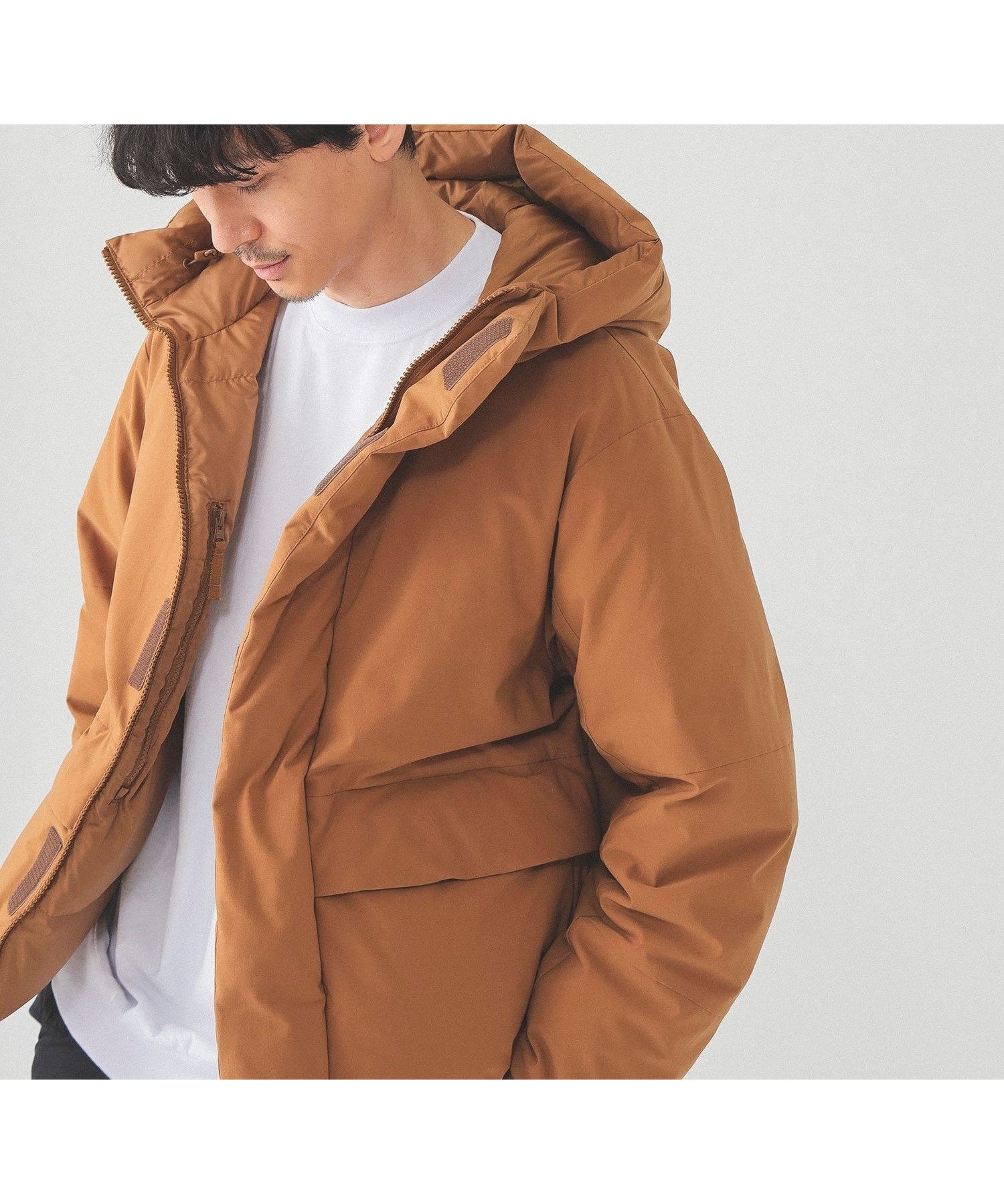 【ビームス/BEAMS / MEN】のDermizax (TM) リバーシブル ダウンジャケット インテリア・キッズ・メンズ・レディースファッション・服の通販 founy(ファニー) 　ファッション　Fashion　メンズファッション　Fashion for Men　ジャケット　Jacket, Outerwear　ダウン　Down, Puffer　フィット　Fit, Slim Fit　フロント　Front, Front Design　ポケット　Pocket, Pocket Detail　リバーシブル　Reversible, Two-Sided　ワイド　Wide, Wide Fit　BEIGE|ID: prp329100004730270 ipo3291000000034170625