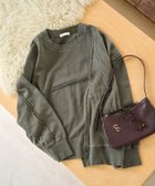 【フリークスストア/FREAK'S STORE】のリメイク風 ピグメント 裏毛 × ワッフル プルオーバー【限定展開】 25AW グリーン|ID: prp329100004730272 ipo3291000000034285356