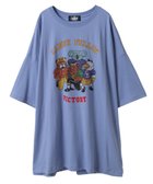 【キャンディストリッパー/Candy Stripper】のCANDY FELLOW BIG BIG TEE 人気、トレンドファッション・服の通販 founy(ファニー) ファッション Fashion レディースファッション Fashion for Women アニマル Animal Print グラフィック Graphic, Graphic Design ルーズ Loose, Oversized thumbnail BLUE|ID: prp329100004730274 ipo3291000000035099515