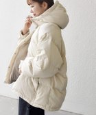 【シップス フォー ウィメン/SHIPS】の【WEB限定】SHIPS any フーディ ショート ダウン ジャケット 2 ナチュラル|ID: prp329100004730288 ipo3291000000034546105