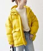 【シップス フォー ウィメン/SHIPS】の【WEB限定】SHIPS any フーディ ショート ダウン ジャケット 2 イエロー|ID: prp329100004730288 ipo3291000000034546109