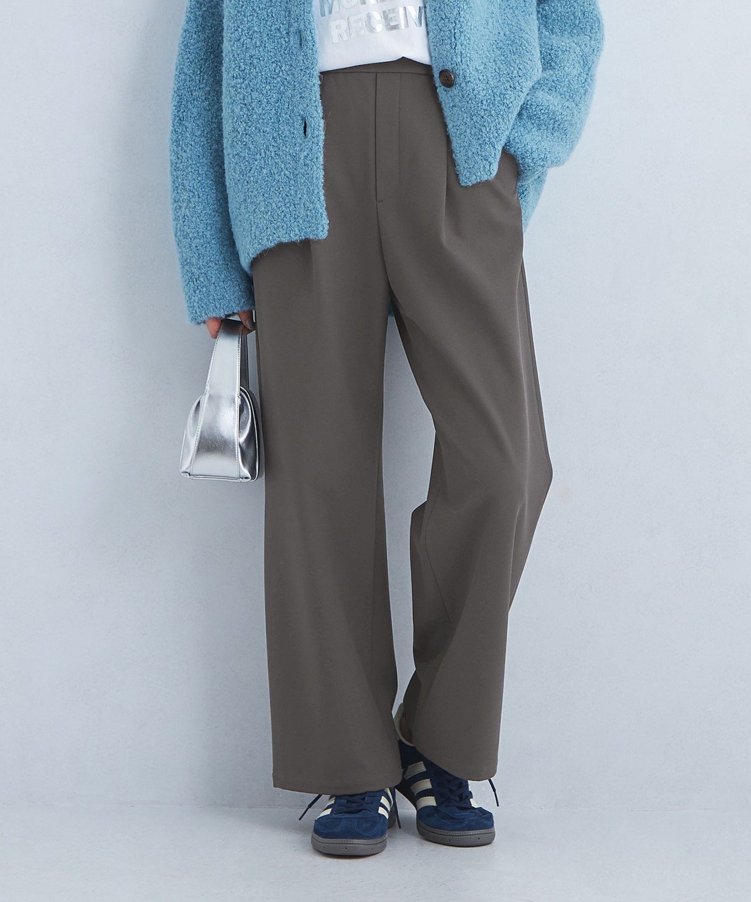 【ユナイテッドアローズ/UNITED ARROWS】のsize SHORT/TALLあり オルマイ ウラキモウ ワイド パンツ インテリア・キッズ・メンズ・レディースファッション・服の通販 founy(ファニー) 　ファッション　Fashion　レディースファッション　Fashion for Women　パンツ　Pants & Trousers　秋　Autumn　ストライプ　Stripe, Striped Pattern　ストレッチ　Stretch, Stretchy Fabric　ストレート　Straight, Straight Cut　スニーカー　Sneakers, Trainers　タイトスカート　Pencil Skirt, Tight Skirt　トレンド　Trend, Trending Now　定番　Standard, Basic Item　バランス　Balance, Style Balance　ワイド　Wide, Wide Fit　冬　Winter / This Winter　アウトレット　Outlet / Clearance　エレガント 上品　Elegant　ビジネス 仕事 通勤　Business / Work / Commuting　MOCA|ID: prp329100004730322 ipo3291000000034170820
