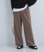 【ユナイテッドアローズ/UNITED ARROWS】のsize SHORT/TALLあり オルマイ ウラキモウ ワイド パンツ MD.BROWN|ID: prp329100004730322 ipo3291000000034620118