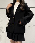 【ジュノア/JUNOAH】のジャケット+ショートパンツset ブラック|ID: prp329100004730328 ipo3291000000034170838