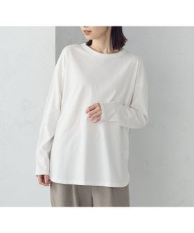 【コムサイズム/COMME CA ISM】の裾スリット ロングTシャツ 人気、トレンドファッション・服の通販 founy(ファニー) ファッション Fashion レディースファッション Fashion for Women トップス・カットソー Cut & Sew Tops シャツ・ブラウス・オフィスカジュアル Elegant Blouses & Button-Ups ロングTシャツ・Tシャツ Longline T-Shirts & Tees インナー Innerwear シンプル Simple, Minimal スリット Slit, Slit Detail トレーナー Sweatshirt, Trainer ロング Long, Long-Length |ID:prp329100004730337