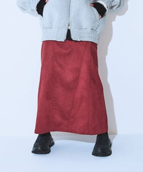 【ジーナシス/JEANASiS】のヌバックライクナロースカート 人気、トレンドファッション・服の通販 founy(ファニー) ファッション Fashion レディースファッション Fashion for Women スカート Skirts バッグ Bags シンプル Simple, Minimal スリット Slit, Slit Detail 定番 Standard, Basic Item パッチワーク Patchwork, Mixed Fabric ベーシック Basic, Essential ポケット Pocket, Pocket Detail A/W・秋冬 Autumn/Winter おすすめ Recommended / Our Picks |ID:prp329100004730350