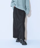 【ジーナシス/JEANASiS】のヌバックライクナロースカート 人気、トレンドファッション・服の通販 founy(ファニー) ファッション Fashion レディースファッション Fashion for Women スカート Skirts バッグ Bags シンプル Simple, Minimal スリット Slit, Slit Detail 定番 Standard, Basic Item パッチワーク Patchwork, Mixed Fabric ベーシック Basic, Essential ポケット Pocket, Pocket Detail A/W・秋冬 Autumn/Winter おすすめ Recommended / Our Picks thumbnail ブラック|ID: prp329100004730350 ipo3291000000034370665