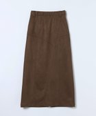 【ジーナシス/JEANASiS】のヌバックライクナロースカート 人気、トレンドファッション・服の通販 founy(ファニー) ファッション Fashion レディースファッション Fashion for Women スカート Skirts バッグ Bags シンプル Simple, Minimal スリット Slit, Slit Detail 定番 Standard, Basic Item パッチワーク Patchwork, Mixed Fabric ベーシック Basic, Essential ポケット Pocket, Pocket Detail A/W・秋冬 Autumn/Winter おすすめ Recommended / Our Picks thumbnail ブラウン|ID: prp329100004730350 ipo3291000000034370666