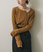 【センスオブプレイス/SENSE OF PLACE by URBAN RESEARCH】のアシンメトリーリブコンパクトトップ CAMEL|ID: prp329100004730364 ipo3291000000034350640