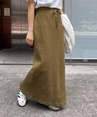 【チャオパニックティピー/CIAOPANIC TYPY】の【-3キロ見え】すっきりシルエットリブスカート 人気、トレンドファッション・服の通販 founy(ファニー) ファッション Fashion レディースファッション Fashion for Women スカート Skirts カットソー Cut and Sewn Top シューズ Shoes, Footwear シンプル Simple, Minimal スウェット / スエット Sweatshirt, Sweatwear ストラップサンダル Strappy Sandals, Strap Sandals ストレッチ Stretch, Stretchy Fabric スニーカー Sneakers, Trainers スリット Slit, Slit Detail 定番 Standard, Basic Item バレエ Ballet, Ballet Style 楽ちん Easy Fit, Comfortable おすすめ Recommended / Our Picks thumbnail カーキ|ID: prp329100004730400 ipo3291000000034598470