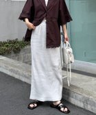 【チャオパニックティピー/CIAOPANIC TYPY】の【-3キロ見え】すっきりシルエットリブスカート 人気、トレンドファッション・服の通販 founy(ファニー) ファッション Fashion レディースファッション Fashion for Women スカート Skirts カットソー Cut and Sewn Top シューズ Shoes, Footwear シンプル Simple, Minimal スウェット / スエット Sweatshirt, Sweatwear ストラップサンダル Strappy Sandals, Strap Sandals ストレッチ Stretch, Stretchy Fabric スニーカー Sneakers, Trainers スリット Slit, Slit Detail 定番 Standard, Basic Item バレエ Ballet, Ballet Style 楽ちん Easy Fit, Comfortable おすすめ Recommended / Our Picks thumbnail グレー|ID: prp329100004730400 ipo3291000000034598471