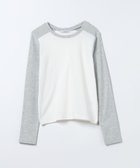 【ジーナシス/JEANASiS】のバイカラーフライスLS TEE グレー系その他|ID: prp329100004730413 ipo3291000000034468372