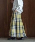 【サニーレーベル/Sonny Label / URBAN RESEARCH】のタックチェックイージースカート 人気、トレンドファッション・服の通販 founy(ファニー) ファッション Fashion レディースファッション Fashion for Women スカート Skirts 2025年 2025 2025-2026秋冬・A/W Autumn/Winter 2025–26 AW25–26 冬 Winter / This Winter おすすめ Recommended / Our Picks シンプル Simple, Minimal スウェット / スエット Sweatshirt, Sweatwear チェック Check, Plaid, Tartan ツイル Twist, Twisted Detail ロング Long, Long-Length A/W・秋冬 Autumn/Winter thumbnail イエロー系|ID: prp329100004730415 ipo3291000000035167754