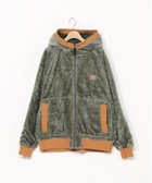【ジムマスター/gym master / MEN】のgym master/リバーシブルボアxリップストップフードジャケット 人気、トレンドファッション・服の通販 founy(ファニー) ファッション Fashion メンズファッション Fashion for Men thumbnail モスグリーンxグリーン|ID: prp329100004730421 ipo3291000000034171198