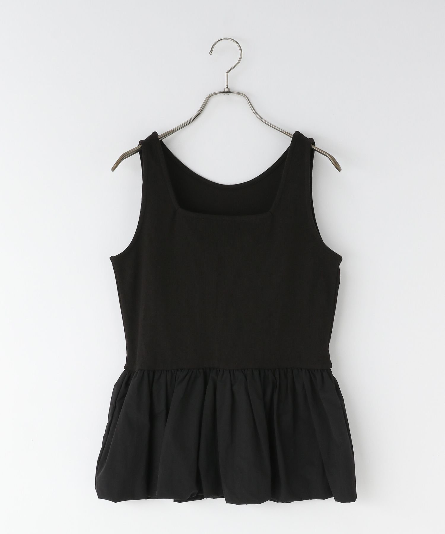 【ローリーズファーム/LOWRYS FARM】のアソートレイヤードタンク インテリア・キッズ・メンズ・レディースファッション・服の通販 founy(ファニー) 　ファッション　Fashion　レディースファッション　Fashion for Women　おすすめ　Recommended / Our Picks　インナー　Innerwear　カットソー　Cut and Sewn Top　ストレッチ　Stretch, Stretchy Fabric　タンク　Tank Top, Sleeveless Top　チュール　Tulip, Tulip Motif　トレンド　Trend, Trending Now　バルーン　Balloon, Balloon Silhouette　フェミニン　Feminine, Girly　ボトム　Bottoms, Lower Wear　ミックス　Mix, Mixed Style　ワイド　Wide, Wide Fit　夏　Summer　ブラックバルン|ID: prp329100004730423 ipo3291000000034171202