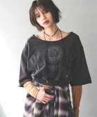 【ページボーイ/PAGEBOY】のリメイクライクカレッジ(半袖) 人気、トレンドファッション・服の通販 founy(ファニー) ファッション Fashion レディースファッション Fashion for Women トップス・カットソー Cut & Sew Tops おすすめ Recommended / Our Picks ショート Short, Short Length トレンド Trend, Trending Now ボトム Bottoms, Lower Wear リメイク Remake, Reconstructed ワイド Wide, Wide Fit 半袖 Short Sleeve, Half Sleeve thumbnail チャコール18|ID: prp329100004730452 ipo3291000000034274960