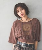 【ページボーイ/PAGEBOY】のリメイクライクカレッジ(半袖) 人気、トレンドファッション・服の通販 founy(ファニー) ファッション Fashion レディースファッション Fashion for Women トップス・カットソー Cut & Sew Tops おすすめ Recommended / Our Picks ショート Short, Short Length トレンド Trend, Trending Now ボトム Bottoms, Lower Wear リメイク Remake, Reconstructed ワイド Wide, Wide Fit 半袖 Short Sleeve, Half Sleeve thumbnail ダークブラウン58|ID: prp329100004730452 ipo3291000000034274962