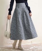 【セゾンドパピヨン/SAISON DE PAPILLON】のフクレジャガードフレアハイウエストスカート 人気、トレンドファッション・服の通販 founy(ファニー) ファッション Fashion レディースファッション Fashion for Women スカート Skirts シンプル Simple, Minimal スウェット / スエット Sweatshirt, Sweatwear スニーカー Sneakers, Trainers タイツ Tights, Legwear フレア Flare, Flared エレガント 上品 Elegant thumbnail ブルーグレー|ID: prp329100004730460 ipo3291000000034621113