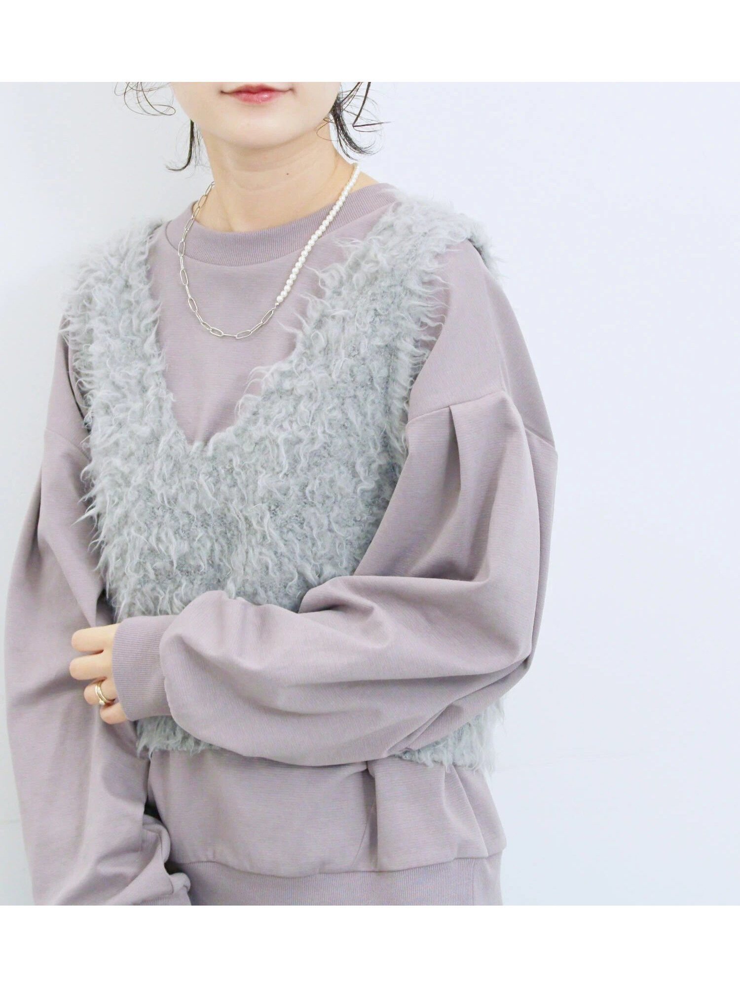 【サマンサモスモス/Samansa Mos2】のポンチ袖タックプルオーバー インテリア・キッズ・メンズ・レディースファッション・服の通販 founy(ファニー) ファッション Fashion レディースファッション Fashion for Women トップス・カットソー Cut & Sew Tops カジュアルプルオーバー・ニットトップス Pullovers & Knit Tops / Casual Pullovers スリーブ Sleeve, Long Sleeve / Short Sleeve モカ|ID: prp329100004730462 ipo3291000000034774962