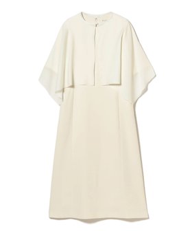 【デミルクス ビームス/Demi-Luxe BEAMS】の2WAY ケープドレス 人気、トレンドファッション・服の通販 founy(ファニー) ファッション Fashion レディースファッション Fashion for Women ワンピース Dresses フォーマル・パーティードレス・結婚式用ドレス Elegant & Casual Dresses おすすめ Recommended / Our Picks アクセサリー Fashion Accessories シフォン Chiffon, Lightweight Fabric ジャケット Jacket, Outerwear ドレス Dress, One-Piece ドレープ Drape, Draping Fabric フラット Flat, Flat Shoes エレガント 上品 Elegant |ID:prp329100004730511