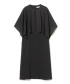【デミルクス ビームス/Demi-Luxe BEAMS】の2WAY ケープドレス 人気、トレンドファッション・服の通販 founy(ファニー) ファッション Fashion レディースファッション Fashion for Women ワンピース Dresses フォーマル・パーティードレス・結婚式用ドレス Elegant & Casual Dresses おすすめ Recommended / Our Picks アクセサリー Fashion Accessories シフォン Chiffon, Lightweight Fabric ジャケット Jacket, Outerwear ドレス Dress, One-Piece ドレープ Drape, Draping Fabric フラット Flat, Flat Shoes エレガント 上品 Elegant thumbnail BLACK|ID: prp329100004730511 ipo3291000000034171549