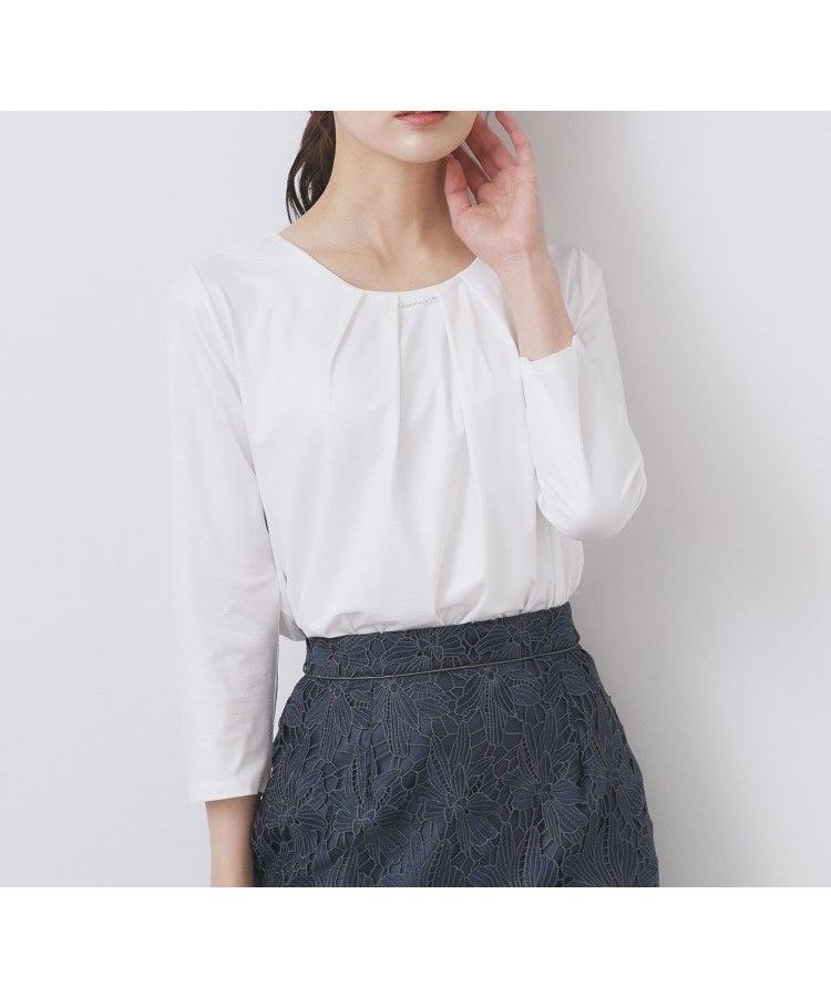 【インデックス/INDEX】の《S-3Lサイズ》タックビジュートップス【洗濯機洗い可】 人気、トレンドファッション・服の通販 founy(ファニー)  ファッション Fashion レディースファッション Fashion for Women トップス・カットソー Cut & Sew Tops ジャケット Jacket, Outerwear スマート Smart, Elegant ドレープ Drape, Draping Fabric バランス Balance, Style Balance パール Pearl, Pearl Accent ビジュー Bijou, Jewel-like Accent フロント Front, Front Design  other-1|ID: prp329100004730525 ipo3291000000034274285