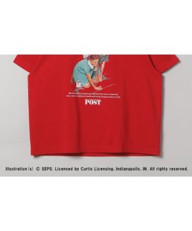 【レプシィム ローリーズファーム/LEPSIM LOWRYS FARM】の【The Saturday Evening Post】プリントT 人気、トレンドファッション・服の通販 founy(ファニー) ファッション Fashion レディースファッション Fashion for Women おすすめ Recommended / Our Picks イラスト Illustration プリント Print, Printed Pattern 雑誌 Magazine, Fashion Magazine |ID:prp329100004730529