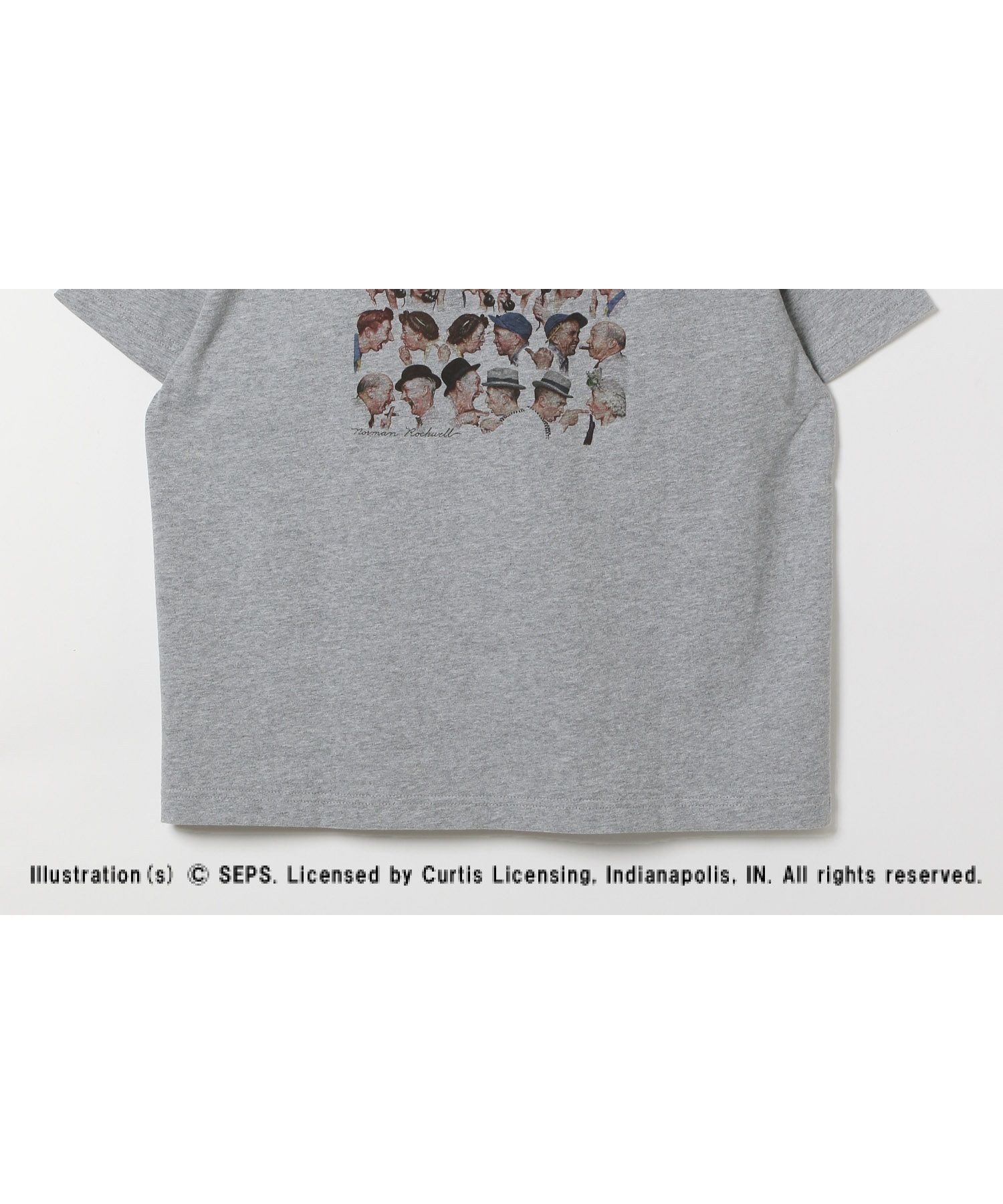 【レプシィム ローリーズファーム/LEPSIM LOWRYS FARM】の【The Saturday Evening Post】プリントT インテリア・キッズ・メンズ・レディースファッション・服の通販 founy(ファニー) 　ファッション　Fashion　レディースファッション　Fashion for Women　おすすめ　Recommended / Our Picks　イラスト　Illustration　プリント　Print, Printed Pattern　雑誌　Magazine, Fashion Magazine　杢グレー15|ID: prp329100004730529 ipo3291000000034297913