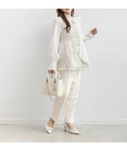 【ランダ/RANDA】のジレトップス テーパードパンツセット IVORY|ID: prp329100004730601 ipo3291000000034171896