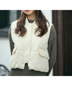 【ラコステ/LACOSTE】のクロップド丈 撥水 THERMORE中綿 ジップアップベスト 人気、トレンドファッション・服の通販 founy(ファニー) ファッション Fashion レディースファッション Fashion for Women アウター Coat / Outerwear Collection トップス・カットソー Cut & Sew Tops ベスト&ジレ / 重ね着スタイル Vests & Gilets クロップド Cropped, Short Length コンパクト Compact, Small Size スタイリッシュ Stylish, Fashionable タフタ Taffeta, Structured Fabric ドローストリング Drawstring, Pull Cord ベスト Vest, Waistcoat リブニット Rib Knit, Ribbed Knit |ID:prp329100004730611