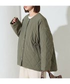 【フリークスストア/FREAK'S STORE】のミルフィーユ ノーカラー リバーシブル 中綿(ブルゾン)【限定展開】 25AW オリーブ|ID: prp329100004730632 ipo3291000000034507571