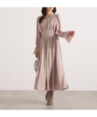 【プロポーション ボディドレッシング/PROPORTION BODY DRESSING】のクルミ釦付きギャザーワンピース 25AW 人気、トレンドファッション・服の通販 founy(ファニー) ファッション Fashion レディースファッション Fashion for Women ワンピース Dresses 2025年 2025 2025-2026秋冬・A/W Autumn/Winter 2025–26 AW25–26 ウォッシャブル Machine Washable ギャザー Gathered, Ruffled シャーリング Shirring, Ruched スリーブ Sleeve, Long Sleeve / Short Sleeve フロント Front, Front Design エレガント 上品 Elegant 無地 Plain, Solid Color thumbnail ベージュ|ID: prp329100004730635 ipo3291000000034172028