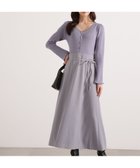 【プロポーション ボディドレッシング/PROPORTION BODY DRESSING】のニットドッキングレディーワンピース 25AW 人気、トレンドファッション・服の通販 founy(ファニー) ファッション Fashion レディースファッション Fashion for Women ワンピース Dresses 2025年 2025 2025-2026秋冬・A/W Autumn/Winter 2025–26 AW25–26 フェミニン Feminine, Girly フロント Front, Front Design エレガント 上品 Elegant thumbnail ブルー|ID: prp329100004730639 ipo3291000000034373576