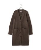 【アダム エ ロペ/ADAM ET ROPE'】のチェーンコンビカーディガンワンピース 人気、トレンドファッション・服の通販 founy(ファニー) ファッション Fashion レディースファッション Fashion for Women ワンピース Dresses インナー Innerwear カーディガン Cardigan, Knitwear シルバー Silver, Metallic Silver ダウン Down, Puffer チェーン Chain, Chain Strap ネックレス Necklace, Pendant Necklace ポケット Pocket, Pocket Detail ワイド Wide, Wide Fit おすすめ Recommended / Our Picks 2025年 2025 2025-2026秋冬・A/W Autumn/Winter 2025–26 AW25–26 thumbnail ダークブラウン系(21)|ID: prp329100004730649 ipo3291000000034172082