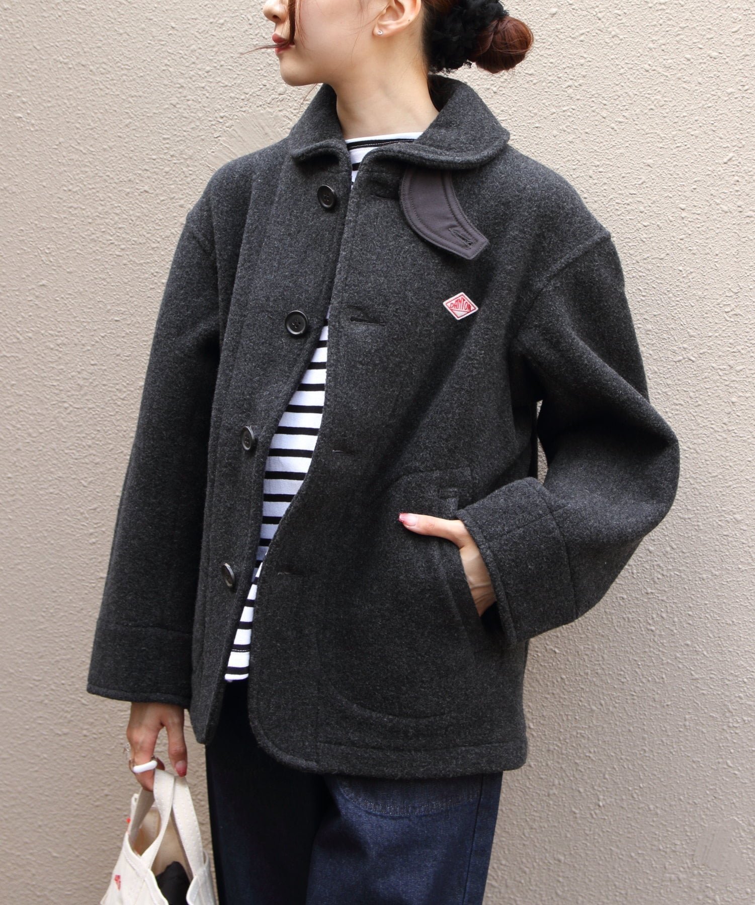 【ステップス/STEPS】のROUND COLLAR JACKET インテリア・キッズ・メンズ・レディースファッション・服の通販 founy(ファニー) 　ファッション　Fashion　レディースファッション　Fashion for Women　アウター　Coat / Outerwear Collection　レディースジャケット・軽アウター　Jackets　おすすめ　Recommended / Our Picks　ショール　Shawl, Wrap　シンプル　Simple, Minimal　ジャケット　Jacket, Outerwear　ブルゾン　Blouson, Bomber Jacket　ポケット　Pocket, Pocket Detail　メンズ　Men's, Menswear　ラウンド　Round, Round Neck　定番　Standard, Basic Item　軽量　Lightweight, Ultra Light　CHGRAY|ID: prp329100004730654 ipo3291000000034830291
