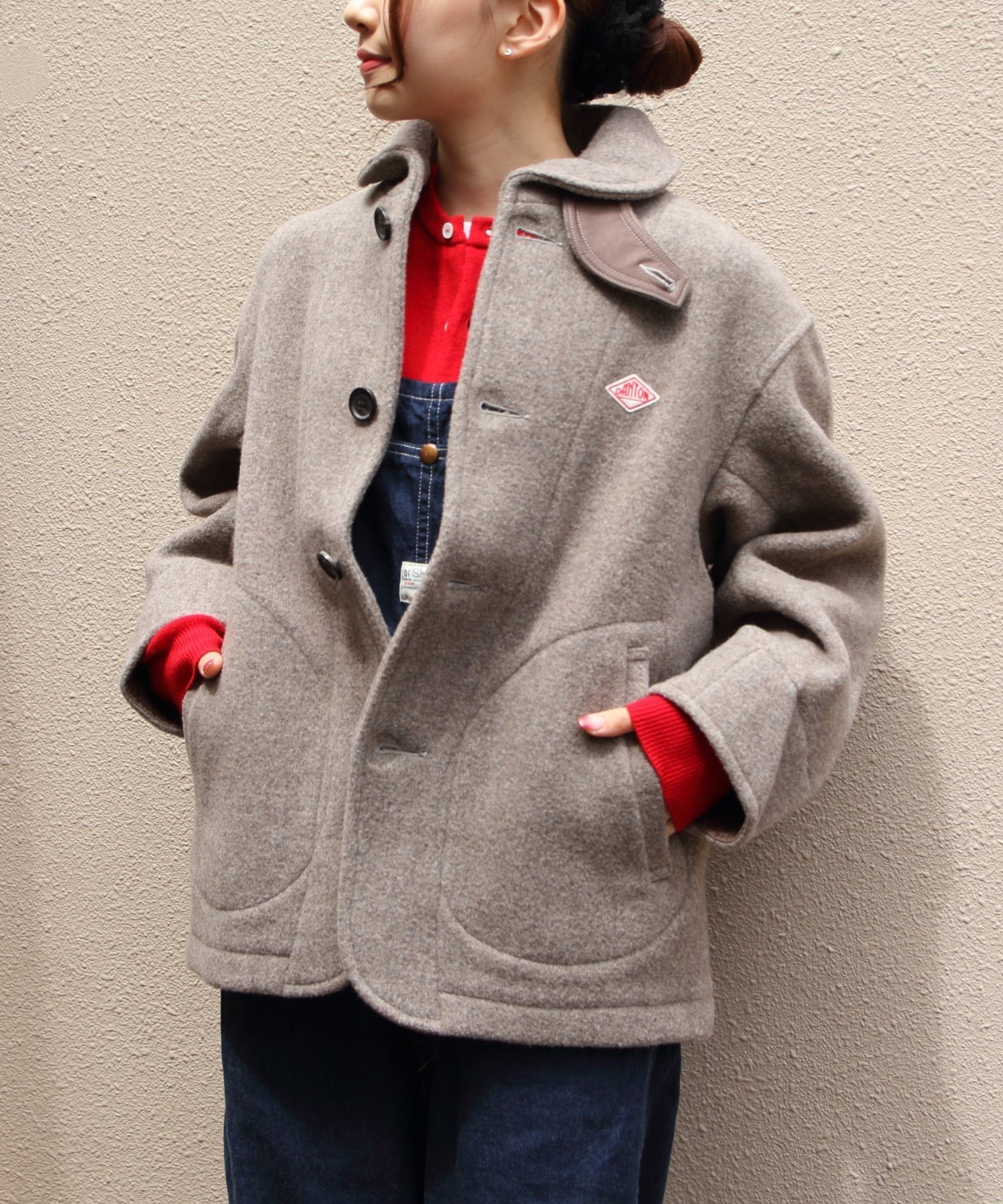 【ステップス/STEPS】のROUND COLLAR JACKET インテリア・キッズ・メンズ・レディースファッション・服の通販 founy(ファニー) 　ファッション　Fashion　レディースファッション　Fashion for Women　アウター　Coat / Outerwear Collection　レディースジャケット・軽アウター　Jackets　おすすめ　Recommended / Our Picks　ショール　Shawl, Wrap　シンプル　Simple, Minimal　ジャケット　Jacket, Outerwear　ブルゾン　Blouson, Bomber Jacket　ポケット　Pocket, Pocket Detail　メンズ　Men's, Menswear　ラウンド　Round, Round Neck　定番　Standard, Basic Item　軽量　Lightweight, Ultra Light　GRYGE|ID: prp329100004730654 ipo3291000000034830293