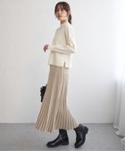 【イッカ/ikka】の【2点セット】配色ニットアップ コーヒー|ID: prp329100004730660 ipo3291000000035237615