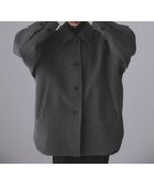 【アダム エ ロペ/ADAM ET ROPE'】のSuper140 sメルトンシャツコート 人気、トレンドファッション・服の通販 founy(ファニー) ファッション Fashion レディースファッション Fashion for Women アウター Coat / Outerwear Collection コート・ロングコート・ピーコート Long Coats, Peacoats & More カフス Cuff Design キュプラ Cupro, Eco Fabric 今季 This Season, Current Season スラックス Slacks, Dress Pants スリーブ Sleeve, Long Sleeve / Short Sleeve ダウン Down, Puffer デニム Denim, Jeans Material ポケット Pocket, Pocket Detail 冬 Winter / This Winter エレガント 上品 Elegant 2025年 2025 2025-2026秋冬・A/W Autumn/Winter 2025–26 AW25–26 thumbnail グレー(07)|ID: prp329100004730710 ipo3291000000034935464