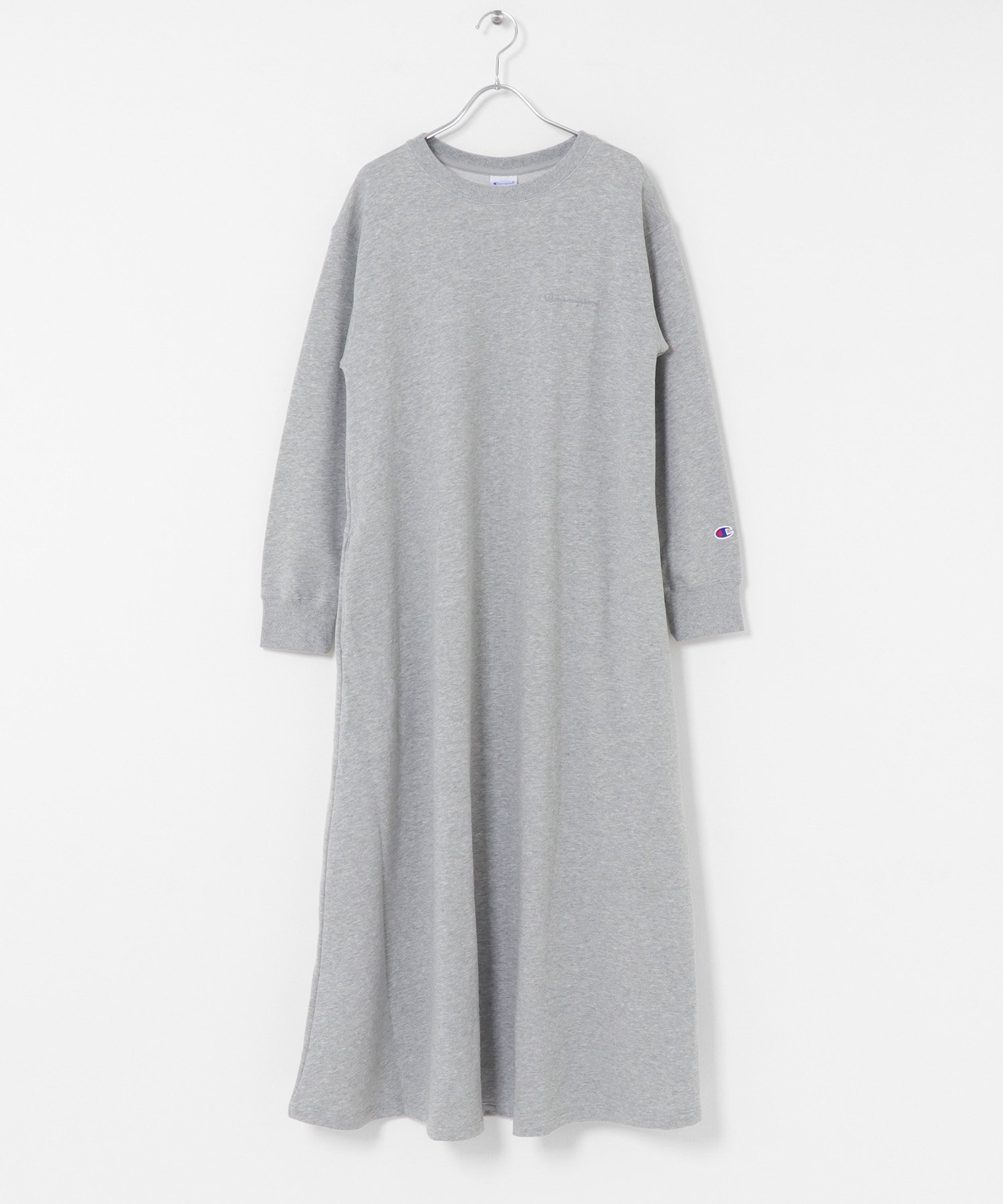【サニーレーベル/Sonny Label / URBAN RESEARCH】の『別注』Champion×Sonny Label 裏毛スウェットテントワンピース インテリア・キッズ・メンズ・レディースファッション・服の通販 founy(ファニー) 　ファッション　Fashion　レディースファッション　Fashion for Women　ワンピース　Dresses　スポーツ　Sports, Activewear　別注　Limited Edition, Custom Order　A/W・秋冬　Autumn/Winter　冬　Winter / This Winter　2025年　2025　2025-2026秋冬・A/W　Autumn/Winter 2025–26 AW25–26　グレー|ID: prp329100004730741 ipo3291000000034248995