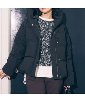【コムサイズム/COMME CA ISM】のフーデッドショートダウン 人気、トレンドファッション・服の通販 founy(ファニー) ファッション Fashion レディースファッション Fashion for Women シャーリング Shirring, Ruched ショート Short, Short Length タフタ Taffeta, Structured Fabric ダウン Down, Puffer デニム Denim, Jeans Material フィット Fit, Slim Fit ボンディング Bonding, Bonded Fabric ポケット Pocket, Pocket Detail エレガント 上品 Elegant |ID:prp329100004730753