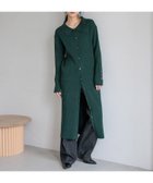 【ローリーズファーム/LOWRYS FARM】のマエボタンエリニットワンピース 人気、トレンドファッション・服の通販 founy(ファニー) ファッション Fashion レディースファッション Fashion for Women ワンピース Dresses ニットワンピース Knit Dresses おすすめ Recommended / Our Picks アクリル Acrylic Material デニム Denim, Jeans Material トレンド Trend, Trending Now フロント Front, Front Design thumbnail グリーン75|ID: prp329100004730761 ipo3291000000034172533