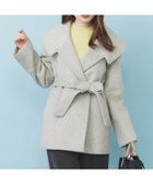 【インデックス/INDEX】のベルト付ビッグカラーミドルコート 人気、トレンドファッション・服の通販 founy(ファニー) ファッション Fashion レディースファッション Fashion for Women アウター Coat / Outerwear Collection コート・ロングコート・ピーコート Long Coats, Peacoats & More ベルト&ウエストマーク Belts & Waist Accessories エレガント 上品 Elegant ストレート Straight, Straight Cut スマート Smart, Elegant トレンド Trend, Trending Now バランス Balance, Style Balance ポケット Pocket, Pocket Detail ミドル Middle Length, Mid Height モダン Modern, Contemporary 軽量 Lightweight, Ultra Light thumbnail グレー|ID: prp329100004730769 ipo3291000000034945609