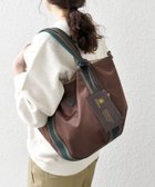 【シップス フォー ウィメン/SHIPS】の【SHIPS any別注】Folna 2WAY ライン ナイロン トート バッグ 人気、トレンドファッション・服の通販 founy(ファニー) ファッション Fashion レディースファッション Fashion for Women バッグ Bags 軽量 Lightweight, Ultra Light トレンド Trend, Trending Now 人気 Popular, Best Seller ベーシック Basic, Essential ポケット Pocket, Pocket Detail 別注 Limited Edition, Custom Order ビジネス 仕事 通勤 Business / Work / Commuting 2025年 2025 2025-2026秋冬・A/W Autumn/Winter 2025–26 AW25–26 thumbnail ブラウン|ID: prp329100004730774 ipo3291000000034415998