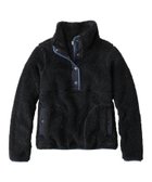 【エルエルビーン/L.L.Bean】のビーンズ・シェルパ・フリース・プルオーバー 米国フィット・プチ Black|ID: prp329100004730785 ipo3291000000034271622